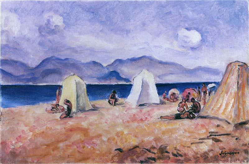 Henri Lebasque Prints On the Beach